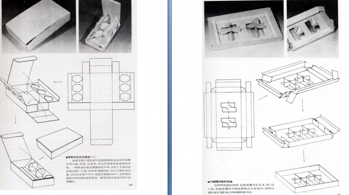 经典彩盒缓冲结构百例